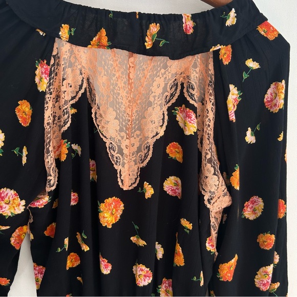 Intimately FP~ Floral Ruffle Lace Bodysuit - Picture 9 of 16